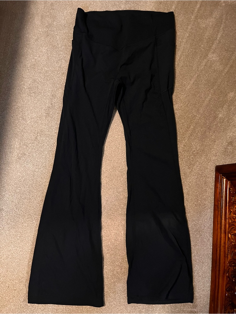HALARA booty lift Black Boot Cut Flare Leggings